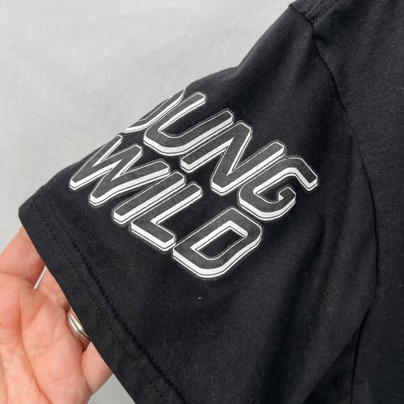 Weekend Warrior hippie magic mushroom graphic t-shirt top psychedelic boho L - Picture 6 of 10